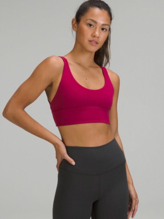 lululemon athletica Other - lululemon Align Bra A/B in Pomegranate/Red Merlot - Size 6